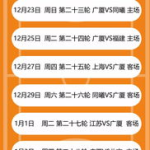 cba联赛赛程表,新赛季赛程亮点与比赛安排概览